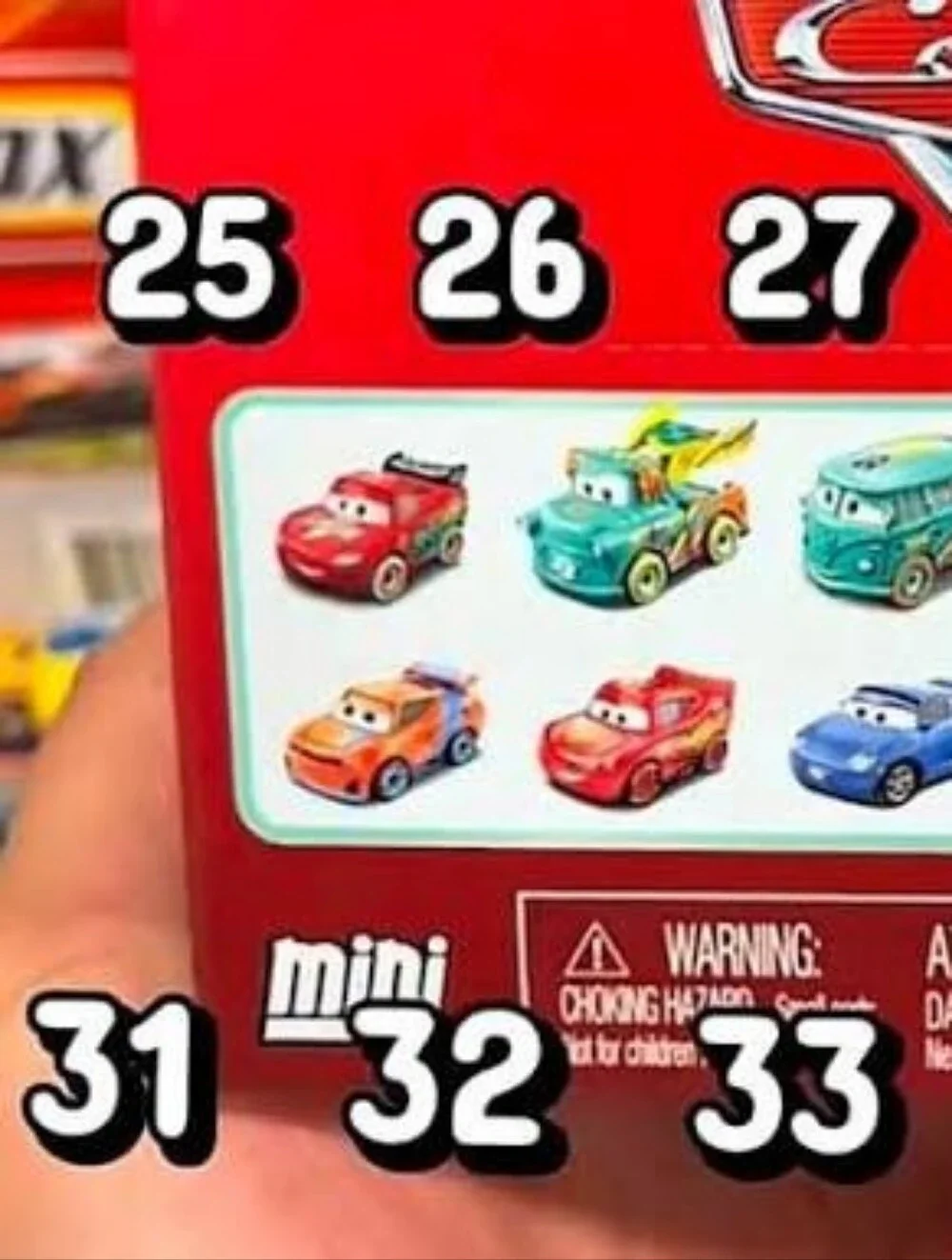 Disney Cars Mini Racers Race to Celebrate McQueen Mater Sealed Lot